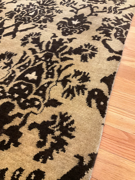 Kaoud Rugs 8.11X12.1 Rectangle GOLD CONTEMP-S Area Rug