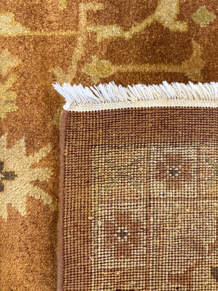 Kaoud Rugs 8X10.2 Rectangle RUST ANT. MAHAL Area Rug