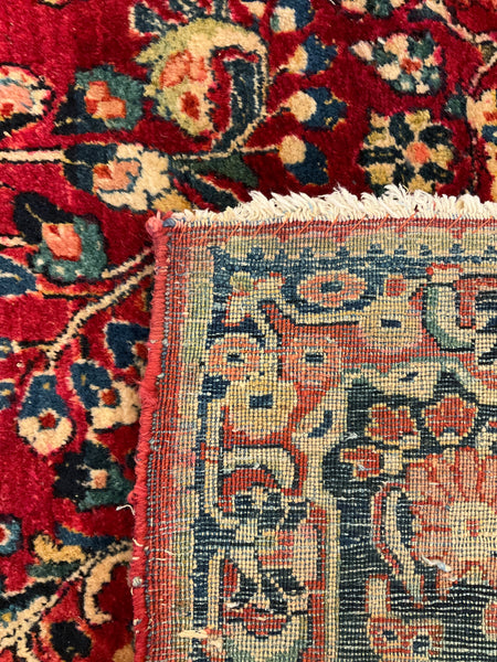 Kaoud Rugs 8.8X11.1 Rectangle RED  Area Rug