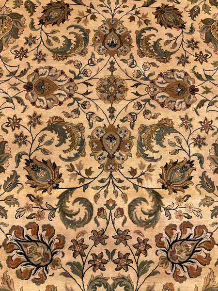 Kaoud Rugs 10X14.4 Rectangle GOLD ANT. MAHAL Area Rug