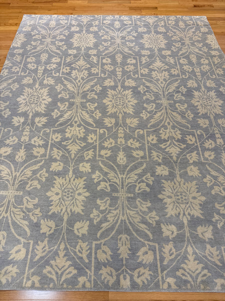 Kaoud Rugs 8X10 Rectangle LIGHT BLUE CONTEMP Area Rug
