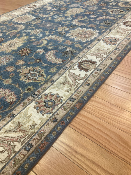 Kaoud Rugs 4.1X6.4 Rectangle Navy MAHAL Area Rug