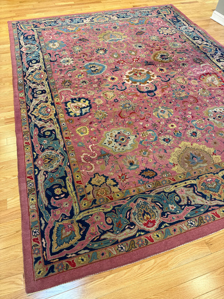 Kaoud Rugs 8.11X11.8 Rectangle PINK SPARTA Area Rug