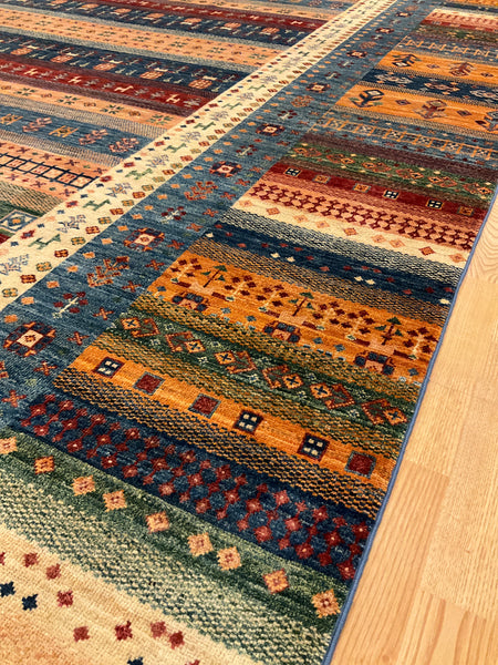 Kaoud Rugs 9.11X13 Rectangle MULTI GABBEH Area Rug