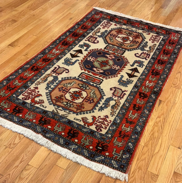 Kaoud Rugs 4.6X7 Rectangle IVORY ARDIBAL Area Rug