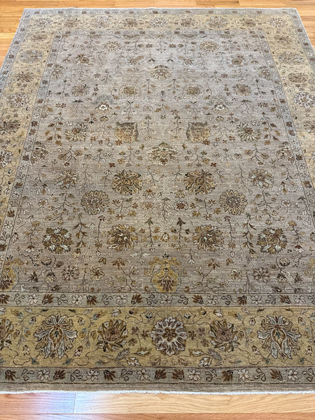 Kaoud Rugs 8.1X9.9 Rectangle GREY ANT. MAHAL Area Rug