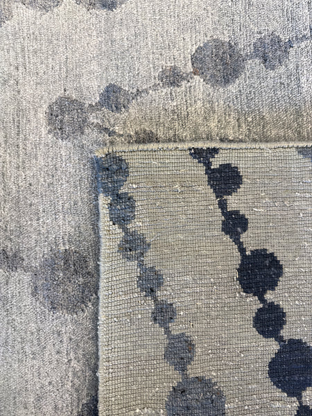 Kaoud Rugs 9X11.11 Rectangle LIGHT BLUE CONTEMP Area Rug
