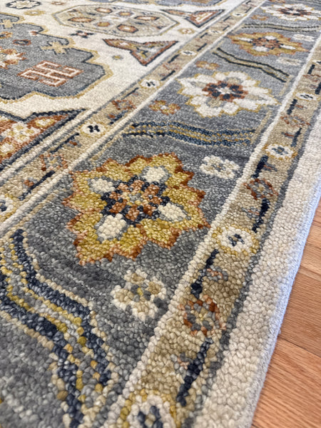 Kaoud Rugs 8.2x10 Rectangle Ivory Ant. Shirvan Area Rug