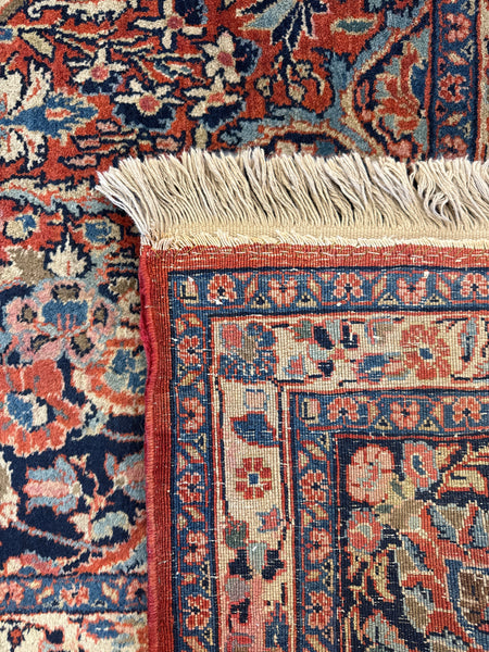 Kaoud Rugs 9.1X12.7 Rectangle RUST KAZVIN Area Rug