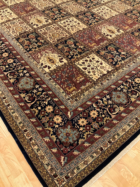 Kaoud Rugs 9.11X13.9 Rectangle MULTI ANT. BAKTIARI-B Area Rug