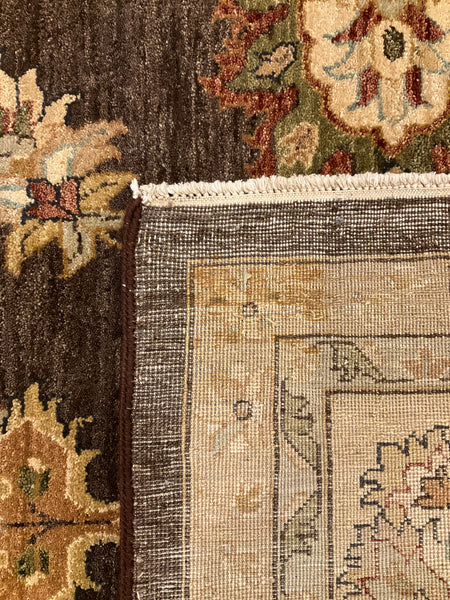 Kaoud Rugs 10X14.6 Rectangle BROWN ANT. VERAMINE Area Rug