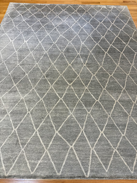 Kaoud Rugs 8X10 Rectangle GREY CONTEMP Area Rug