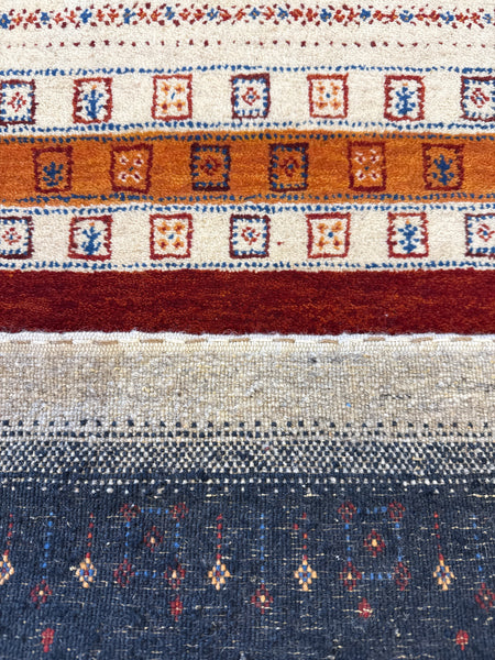 Kaoud Rugs 2.5X6 Runner MULTI GABBEH Area Rug