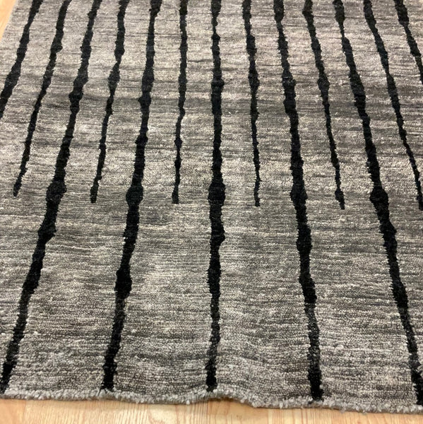 Kaoud Rugs 2.6X8 Runner LIGHT GREY MODERN Area Rug