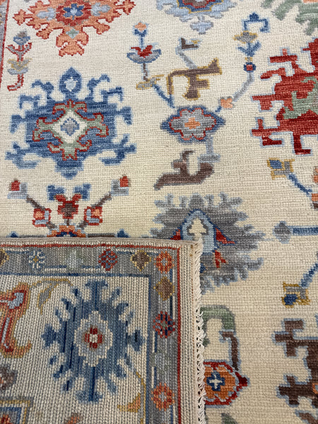 Kaoud Rugs 8.1X10.1 Rectangle Ivory OUSHAK Area Rug