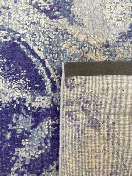 Kaoud Rugs 8.1X10.3 Rectangle PURPLE CONTEMP Area Rug