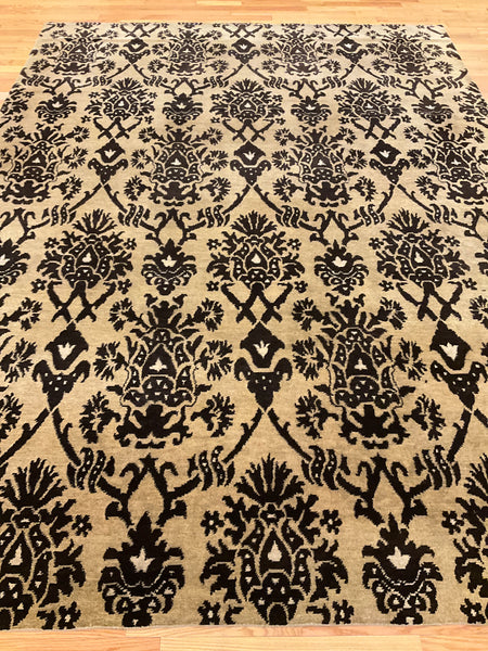 Kaoud Rugs 8.11X12.1 Rectangle GOLD CONTEMP-S Area Rug