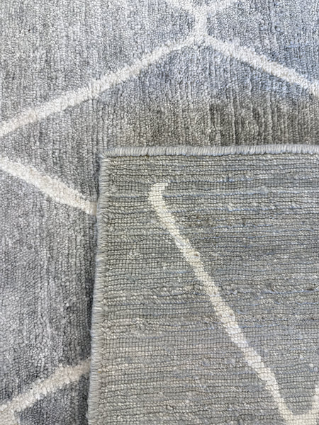Kaoud Rugs 8X10 Rectangle GREY CONTEMP Area Rug