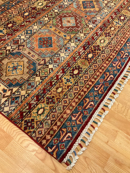 Kaoud Rugs 10.1X13 Rectangle MULTI ANT. GABBEH Area Rug