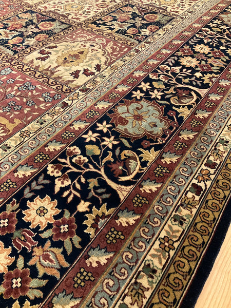 Kaoud Rugs 9.11X13.9 Rectangle MULTI ANT. BAKTIARI-B Area Rug