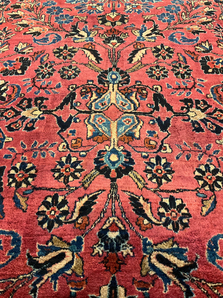 Kaoud Rugs 8.7X11.7 Rectangle RED LILIHAN Area Rug