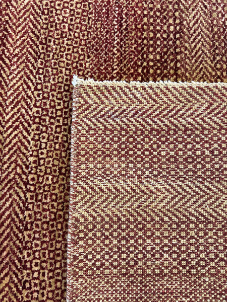 Kaoud Rugs 7.10X9.10 Rectangle RUST GABBEH Area Rug