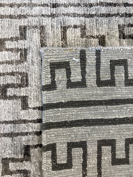 Kaoud Rugs 8X10 Rectangle LIGHT BLUE CONTEMP Area Rug