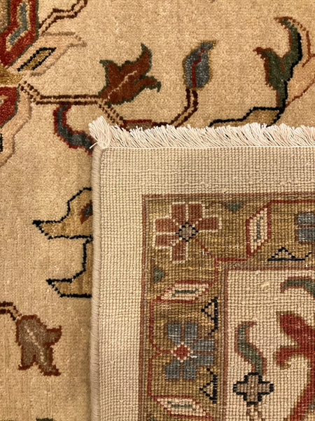 Kaoud Rugs 10X13.6 Rectangle BEIGE ANT. MAHAL Area Rug