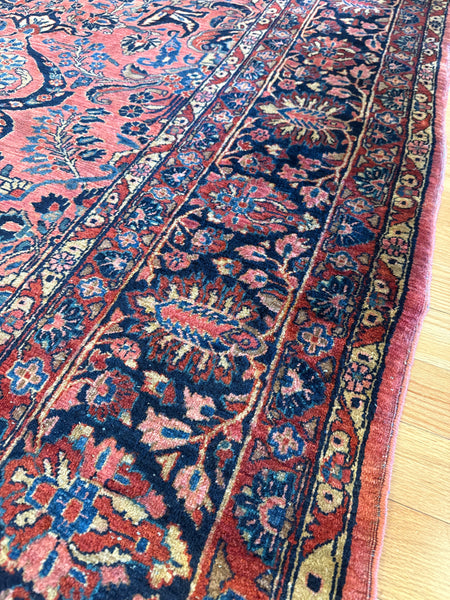 Kaoud Rugs 8.9X12.7 Rectangle ROSE SAROUK Area Rug