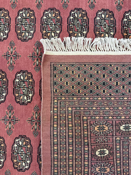 Kaoud Rugs 8X10.1 Rectangle Rose Boukhara Area Rug