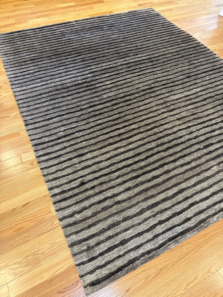 Kaoud Rugs 8X10 Rectangle BLACK CONTEMP Area Rug