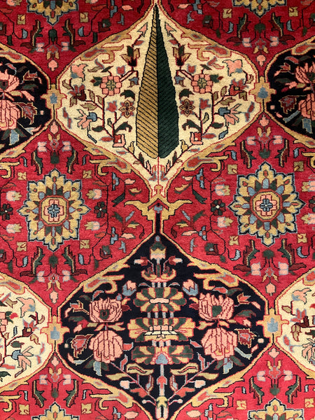 Kaoud Rugs 10.1X14.1 Rectangle RUST BAKTIARI Area Rug
