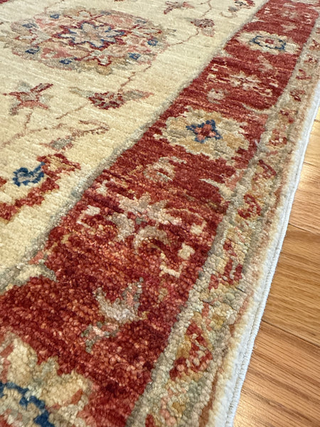 Kaoud Rugs 2X6.5 Runner BEIGE ANT. SULTANABAD Area Rug