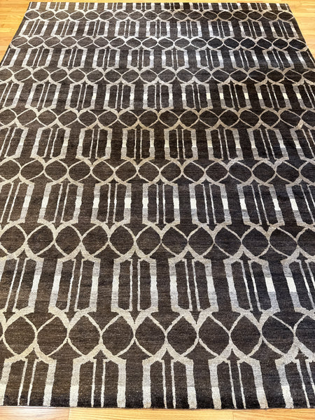 Kaoud Rugs 8.10X11.9 Rectangle BROWN ANT. MAHAL  Area Rug