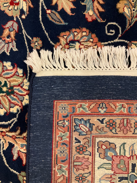 Kaoud Rugs 10.1X14.1 Rectangle NAVY NAIN Area Rug