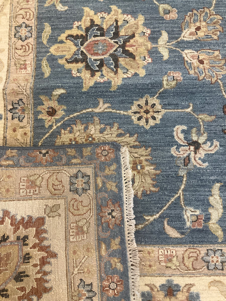 Kaoud Rugs 10.1X13.10 Rectangle Navy MAHAL Area Rug