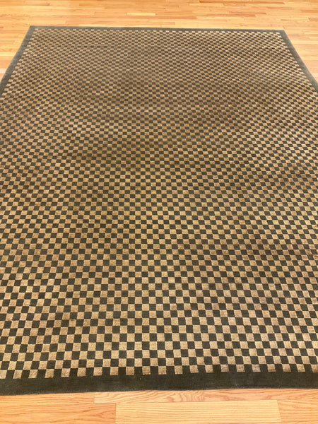Kaoud Rugs 9.1X11.10 Rectangle OLIVE GREEN CONTEMPTIB Area Rug