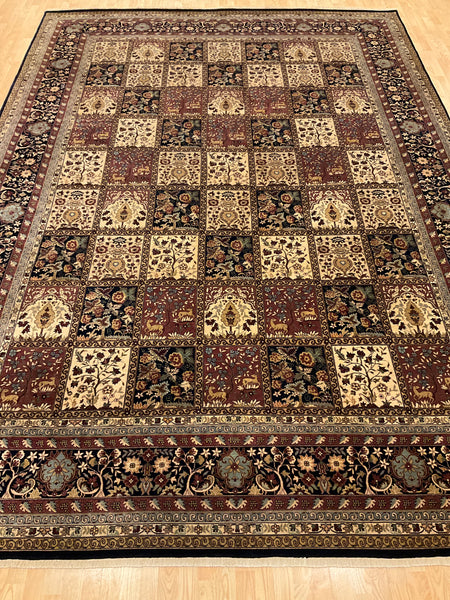 Kaoud Rugs 9.11X13.9 Rectangle MULTI ANT. BAKTIARI-B Area Rug