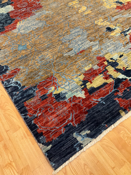 Kaoud Rugs 10x14 Rectangle MULTI CONTEMP Area Rug