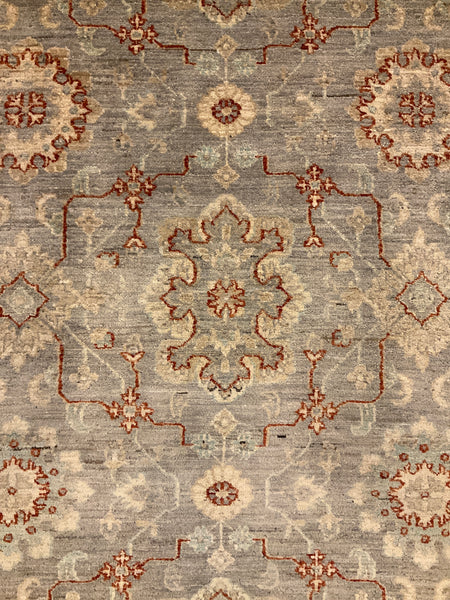 Kaoud Rugs 10X13.10 Rectangle LIGHT GREY ANT. MAHAL  Area Rug