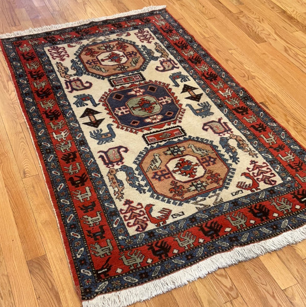 Kaoud Rugs 4.6X7 Rectangle IVORY ARDIBAL Area Rug