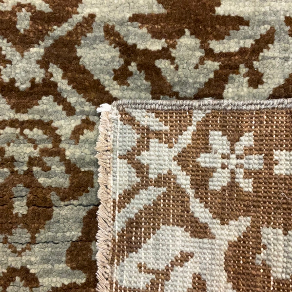 Kaoud Rugs 2.6X8 Runner BROWN GABBEH Area Rug