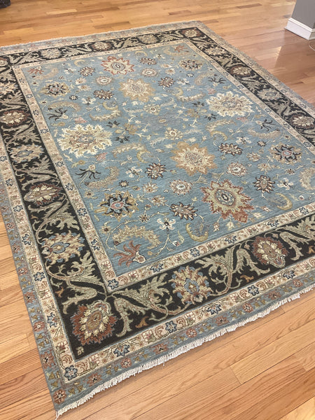 Kaoud Rugs 7.11X9.11 Rectangle Navy MAHAL Area Rug