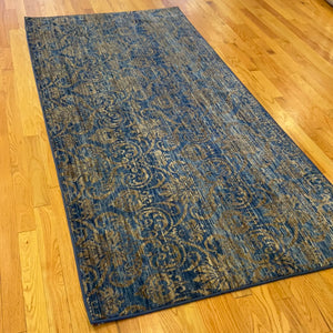 KAOUD RUGS 4.6X10 RECTANGLE NAVY CONTEMP AREA RUG