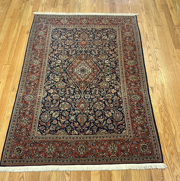 Kaoud Rugs 4.6X7 Rectangle NAVY  Area Rug