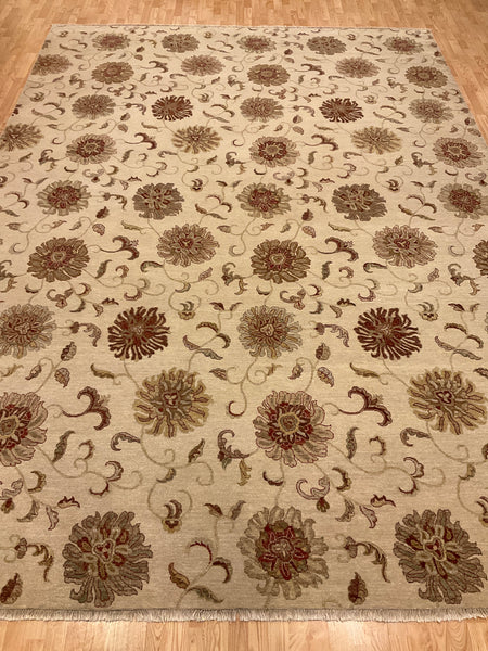Kaoud Rugs 10.2X14 Rectangle BEIGE CONTEMP Area Rug