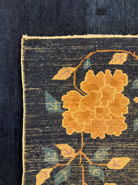 Kaoud Rugs 9.1X11.5 Rectangle NAVY ANT. PEKING Area Rug