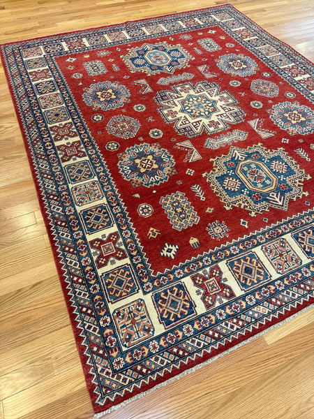 Kaoud Rugs 8.2X9.1 Rectangle RED ANT. SHIRVAN Area Rug