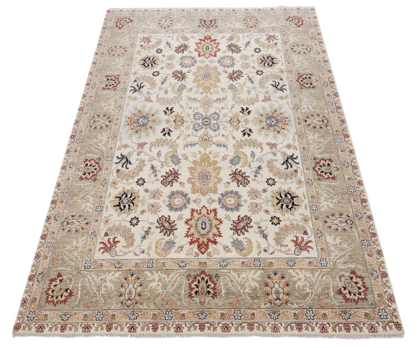 Kaoud Rugs 8.10X12.1 Rectangle Ivory MAHAL Area Rug