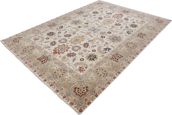 Kaoud Rugs 8.10X12.1 Rectangle Ivory MAHAL Area Rug